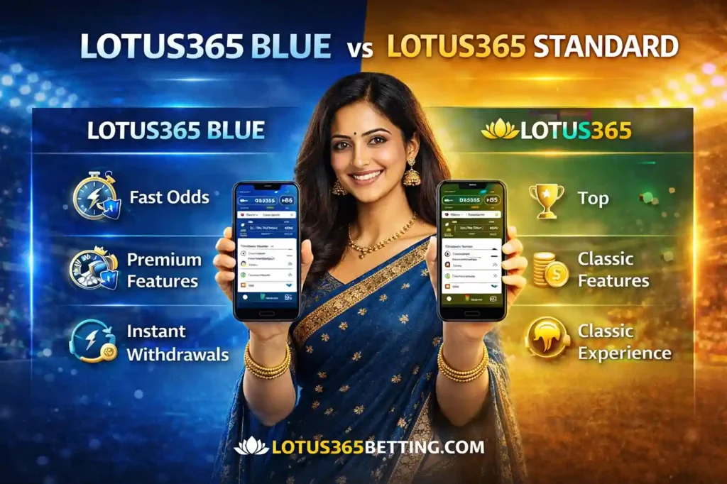 Lotus365 Blue vs Lotus (Standard)
