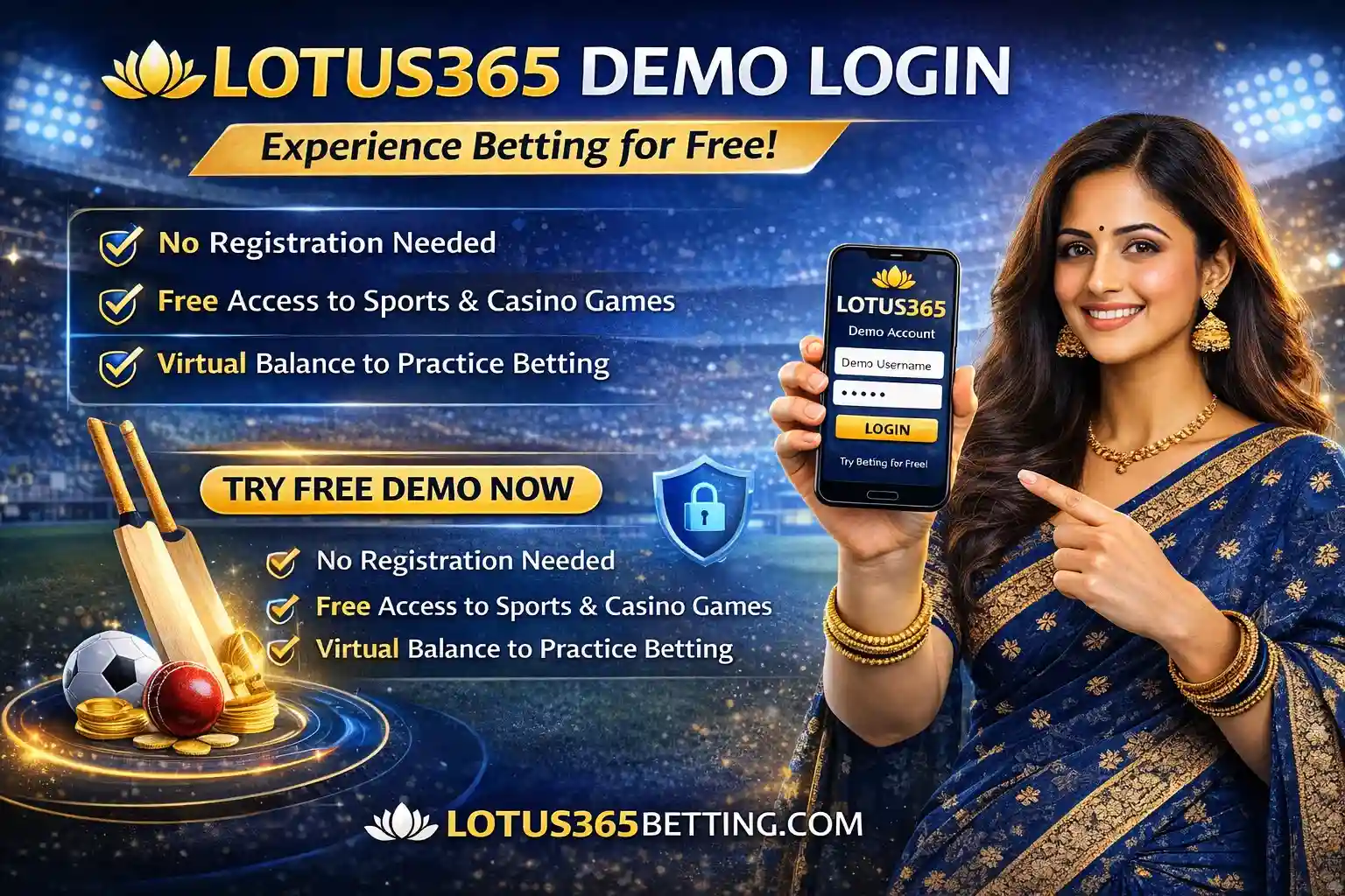 Lotus365 Demo Login