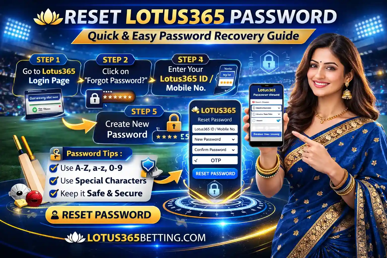 Complete Official Lotus365 Forgot Password Guide