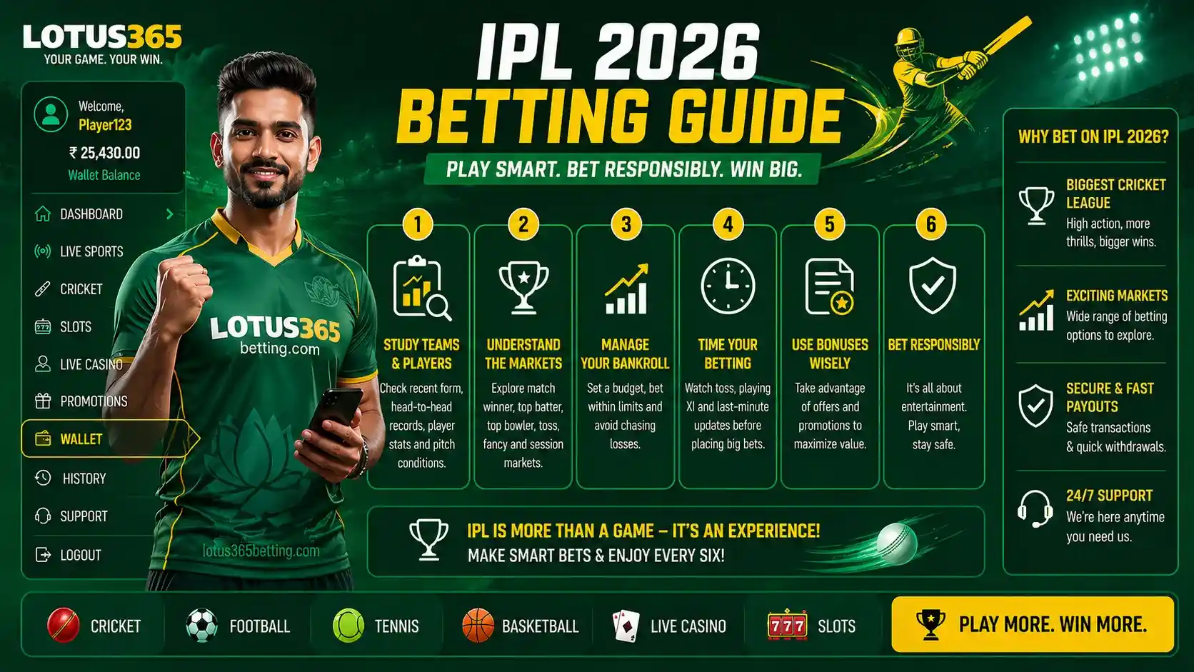 Lotus365 IPL 2026 Betting