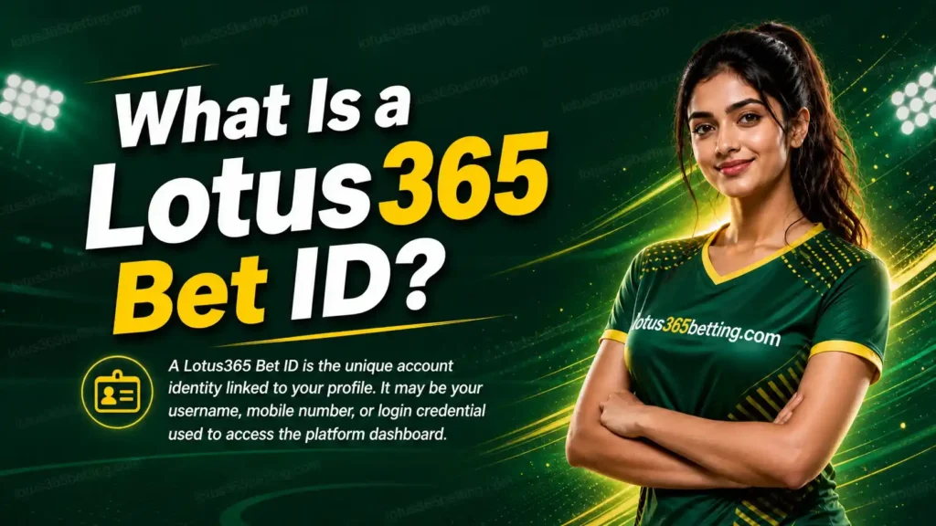 What Is a Lotus365 Bet ID