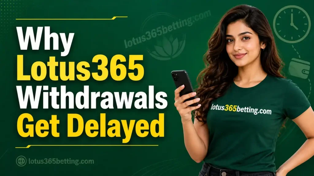 Why Lotus365 Withdrawals Get Delayed